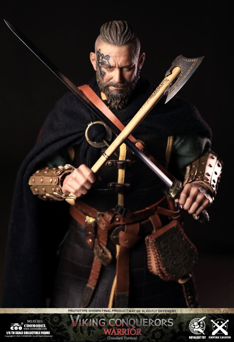 Legend of the Empire - Viking Conqueror-Warrior, Berserker, Lord #EL001/EL002/EL003