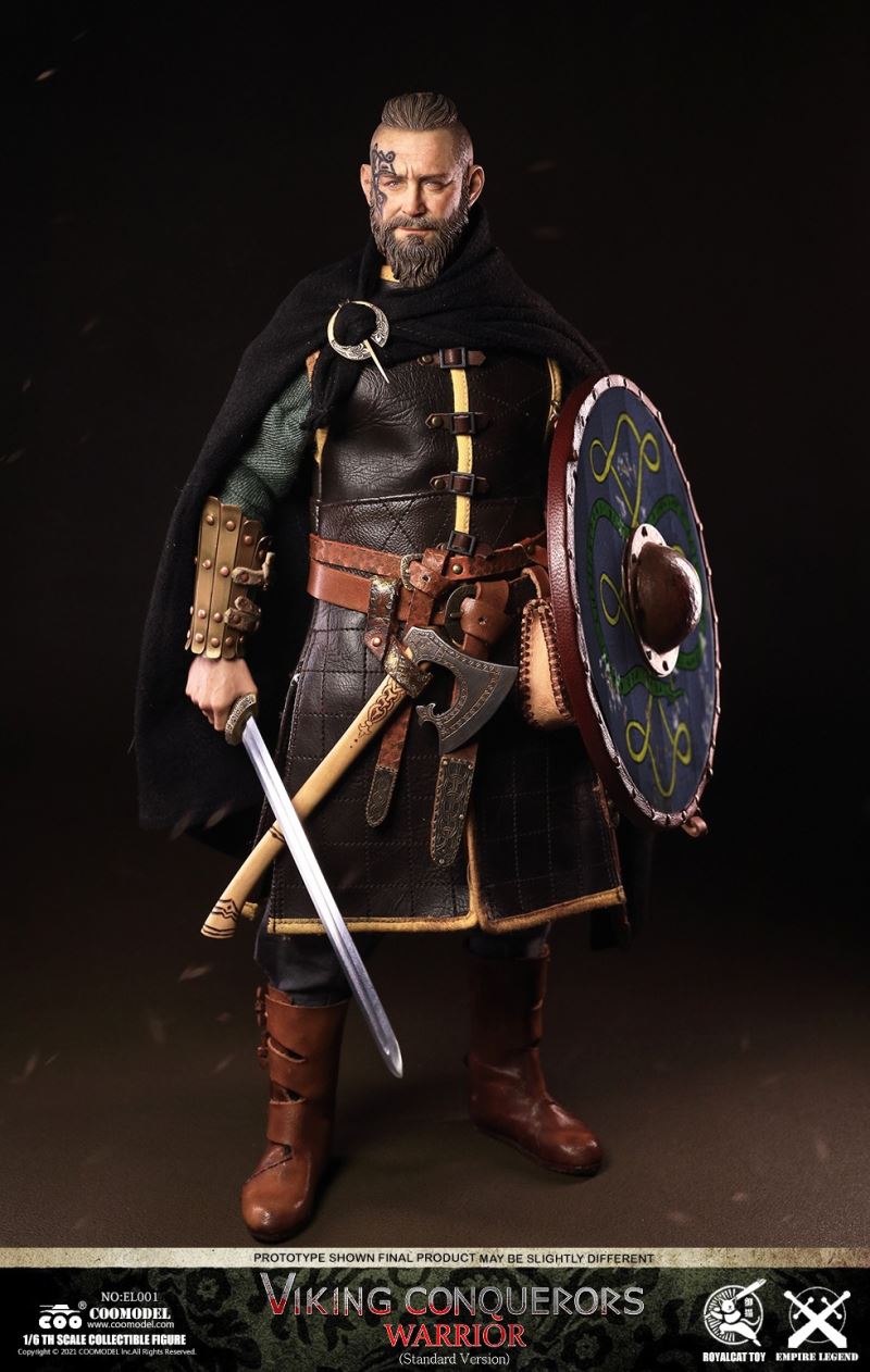 Legend of the Empire - Viking Conqueror-Warrior, Berserker, Lord #EL001/EL002/EL003