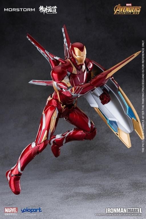 Morstorm x Eastern Model Iron Man Mark 50 1/9 Scale Model Kit – Avengers Infinity Wars