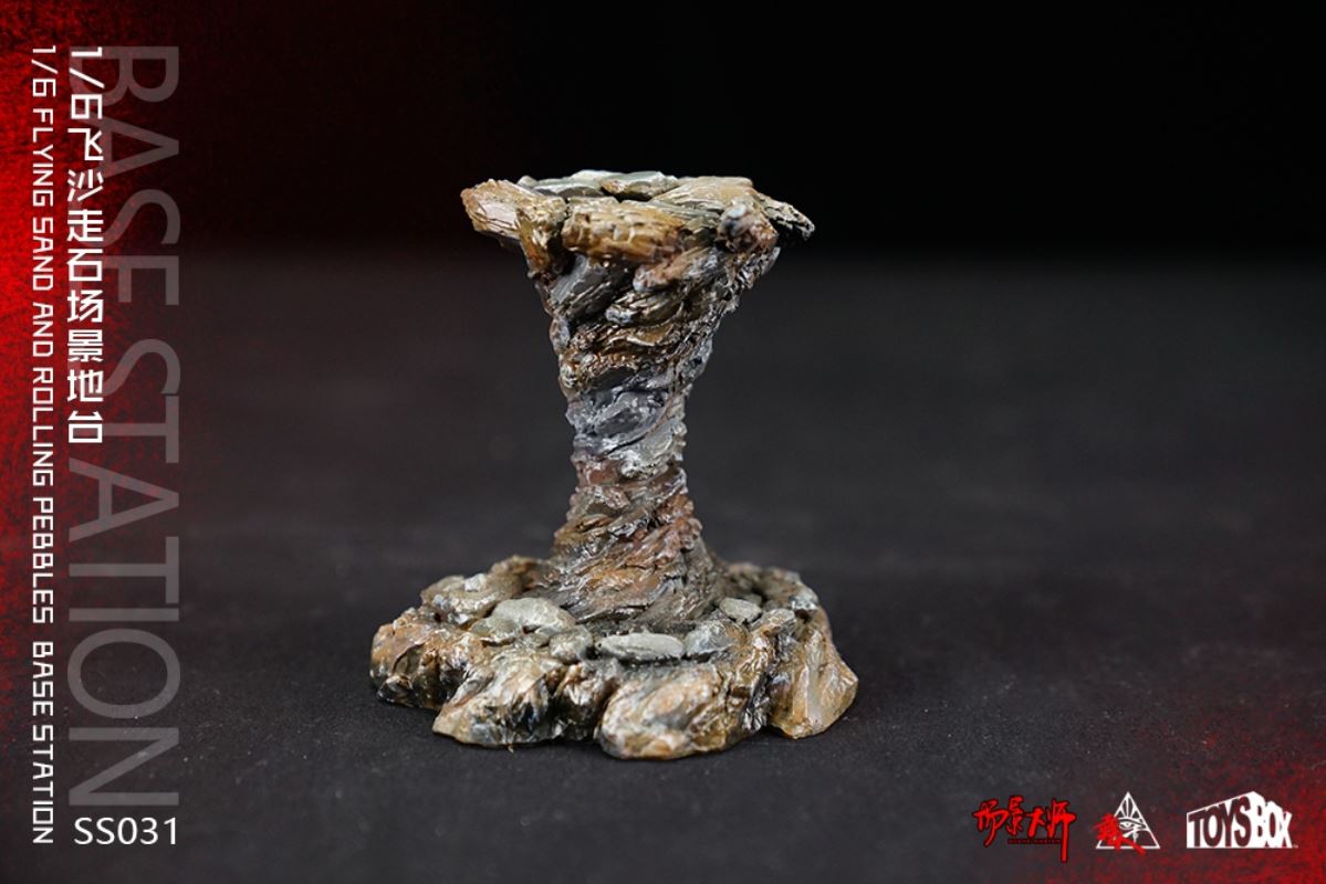 Flying sand and rolling pebbles base station
