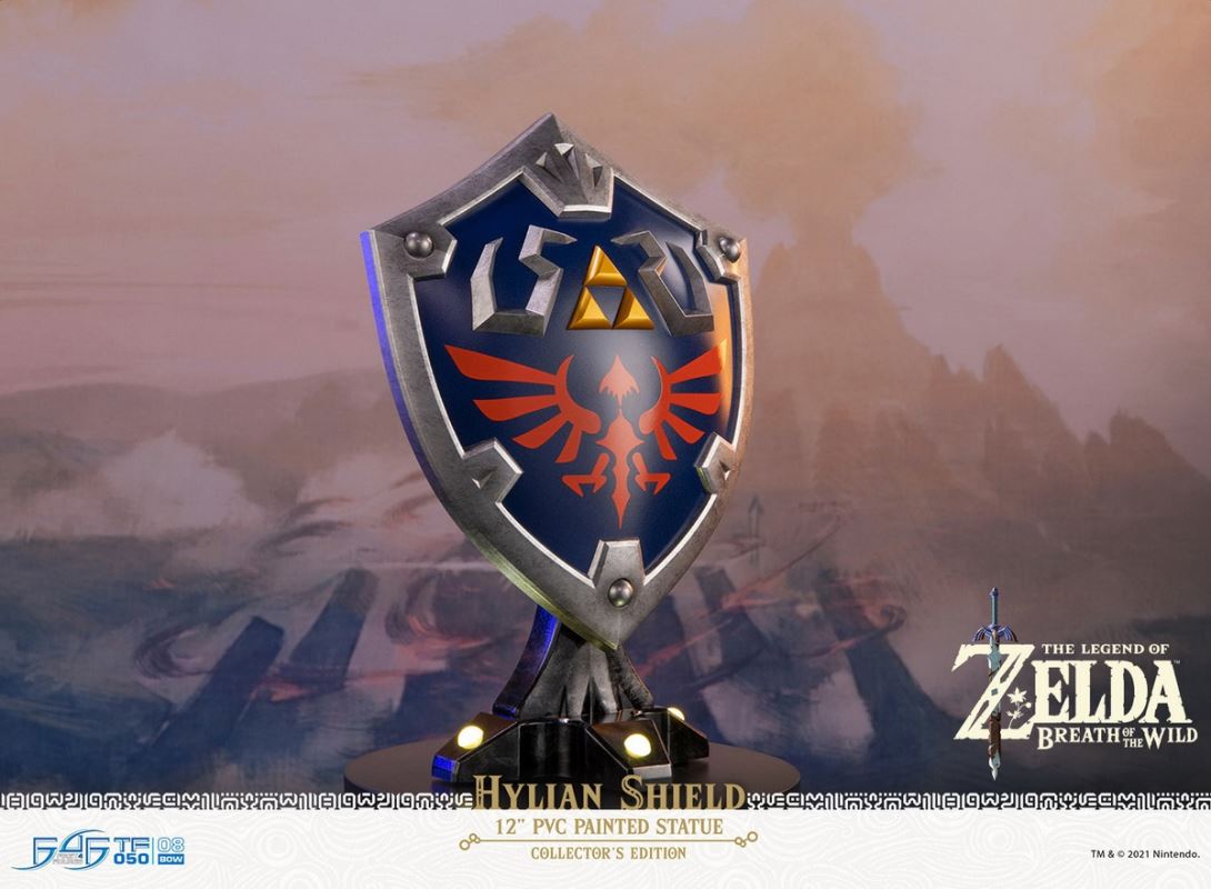 THE LEGEND OF ZELDA: BREATH OF THE WILD-HYLIAN SHIELD (COLLECTOR'S EDITION)