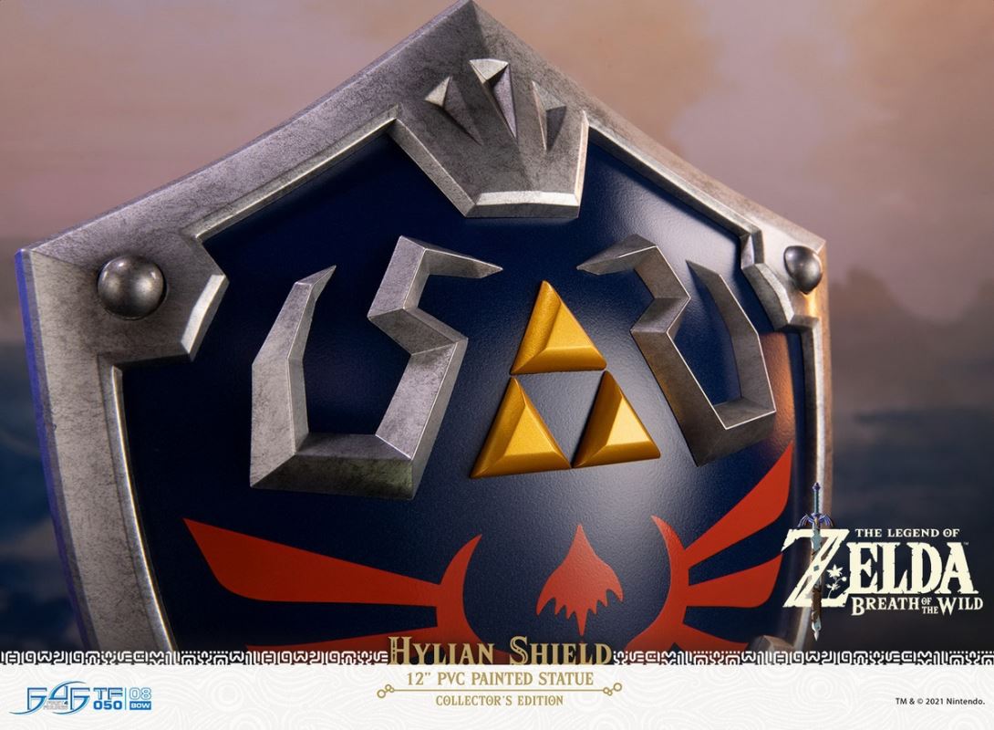 THE LEGEND OF ZELDA: BREATH OF THE WILD-HYLIAN SHIELD (COLLECTOR'S EDITION)
