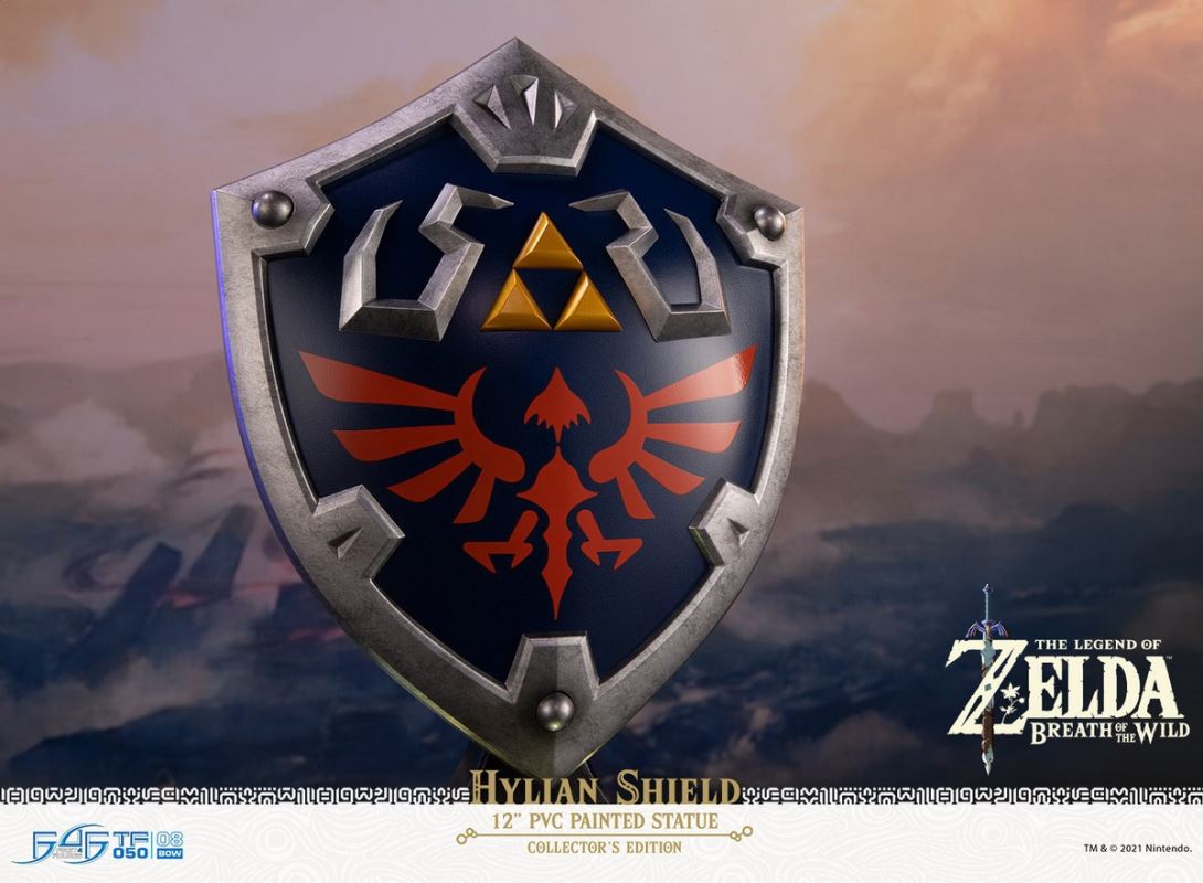 THE LEGEND OF ZELDA: BREATH OF THE WILD-HYLIAN SHIELD (COLLECTOR'S EDITION)