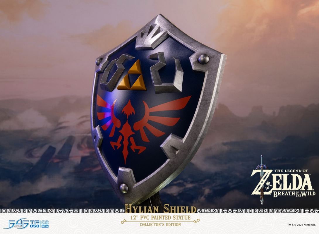 THE LEGEND OF ZELDA: BREATH OF THE WILD-HYLIAN SHIELD (COLLECTOR'S EDITION)