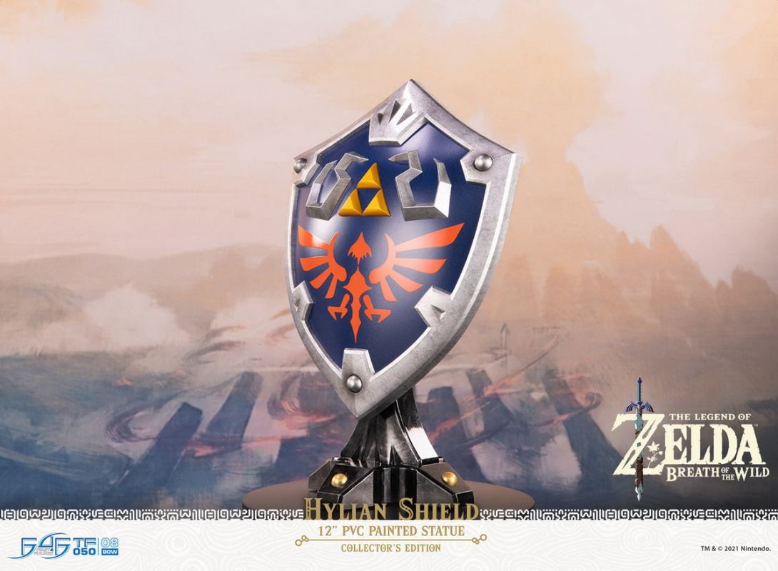 THE LEGEND OF ZELDA: BREATH OF THE WILD-HYLIAN SHIELD (COLLECTOR'S EDITION)