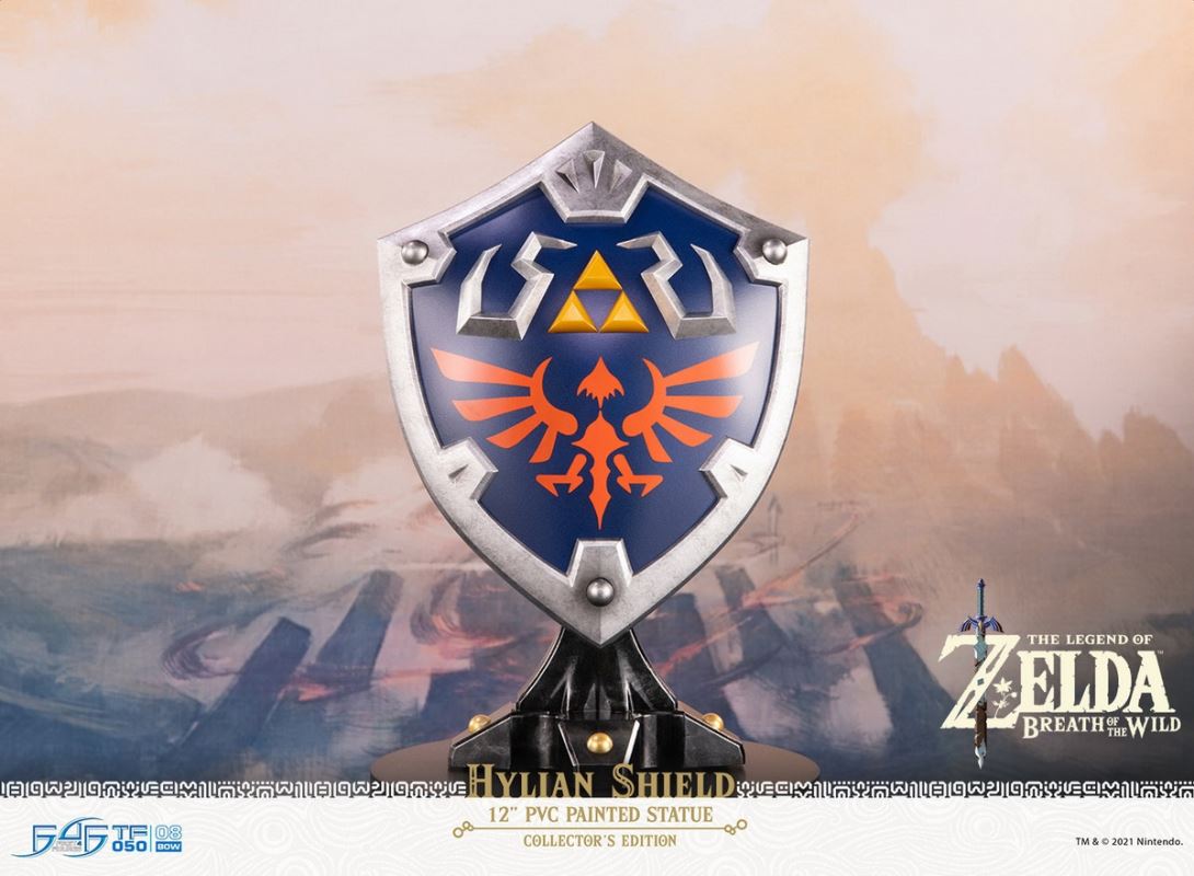 THE LEGEND OF ZELDA: BREATH OF THE WILD-HYLIAN SHIELD (COLLECTOR'S EDITION)