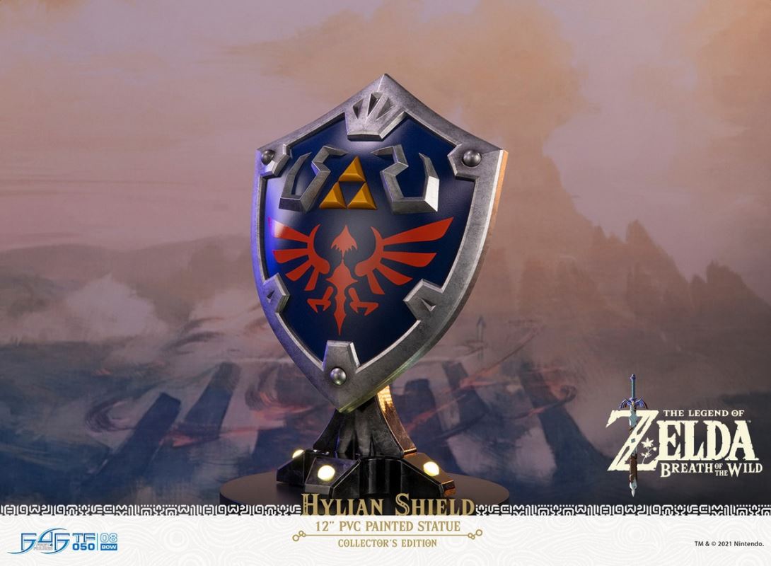 THE LEGEND OF ZELDA: BREATH OF THE WILD-HYLIAN SHIELD (COLLECTOR'S EDITION)