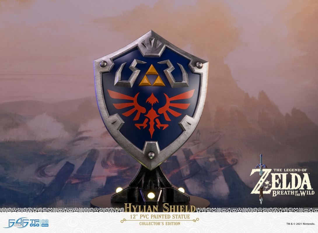 THE LEGEND OF ZELDA: BREATH OF THE WILD-HYLIAN SHIELD (COLLECTOR'S EDITION)
