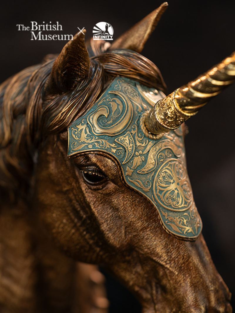 British Museum - Unicorn Art Statue