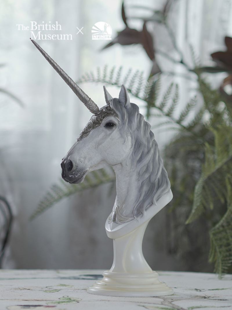 British Museum - Unicorn Art Statue