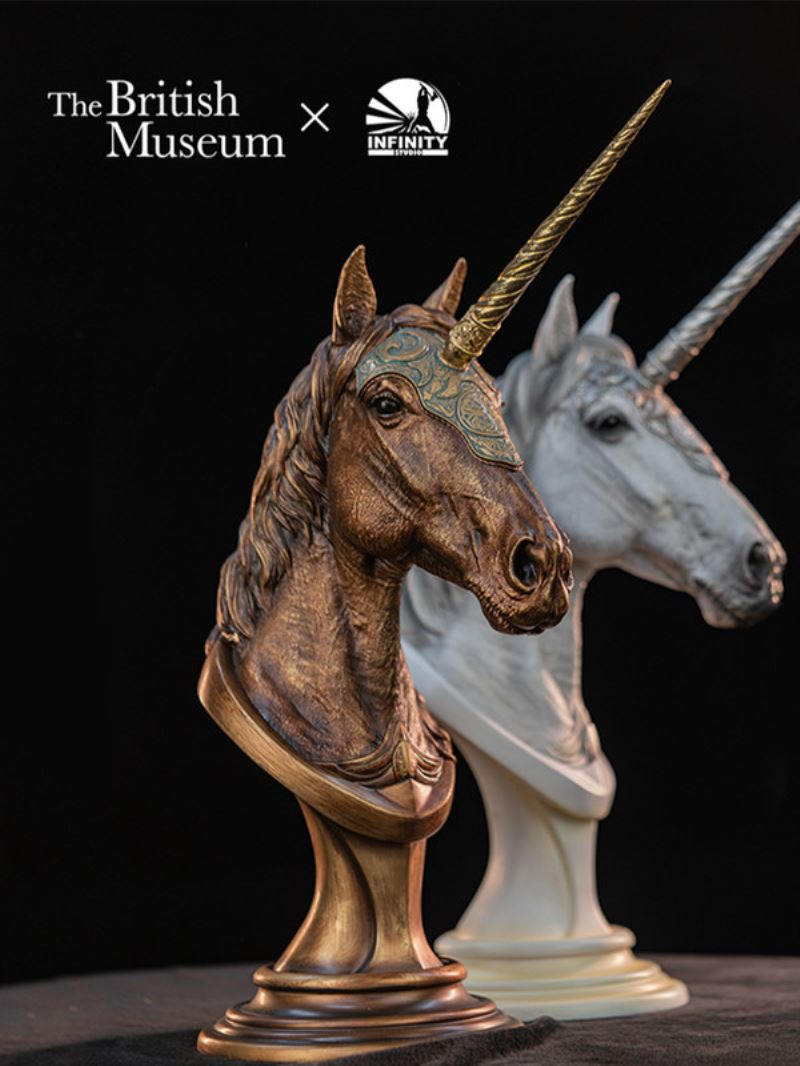 British Museum - Unicorn Art Statue