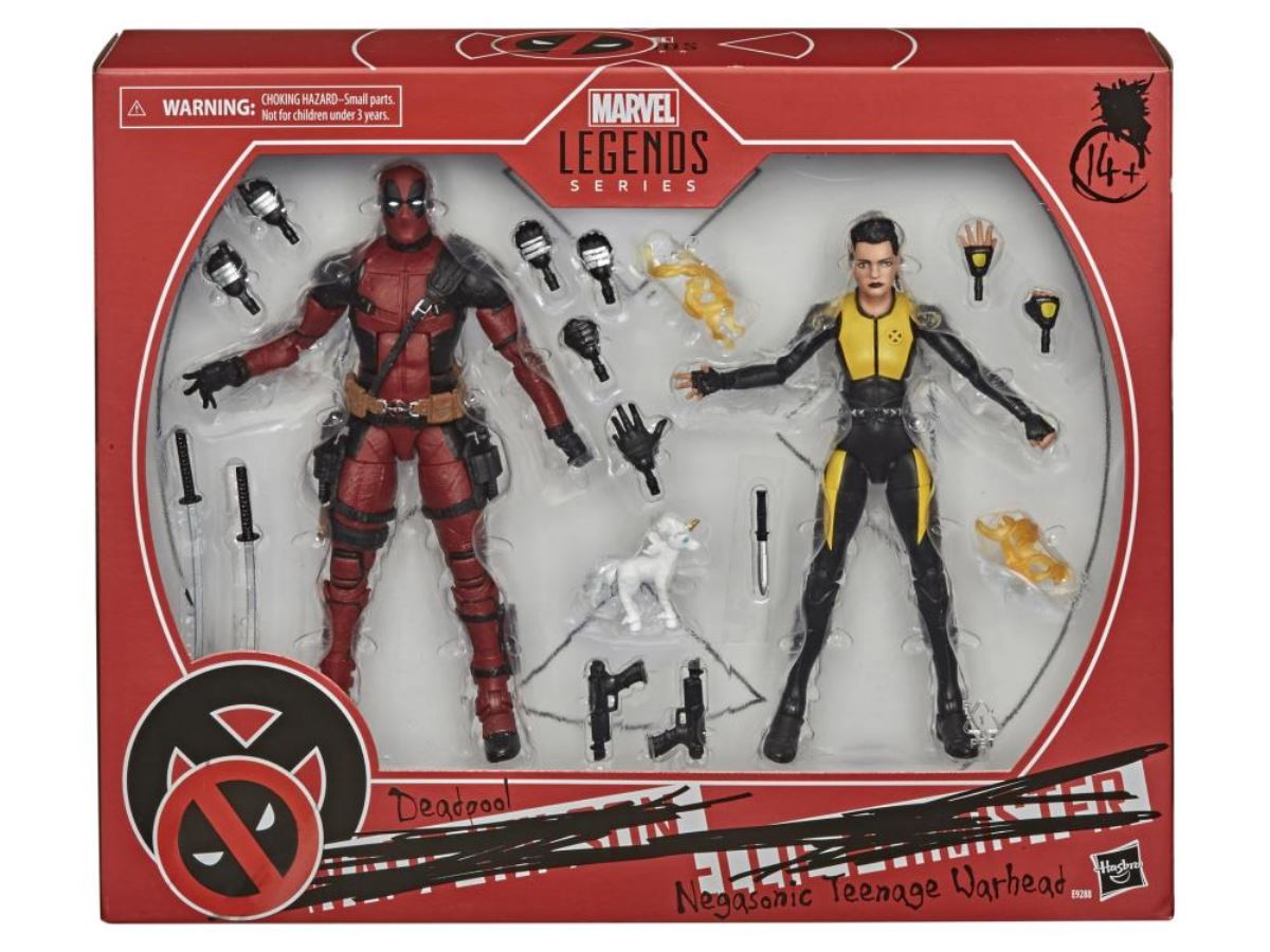 X-Men 20th Anniversary Marvel Legends Deadpool & Negasonic Teenage Warhead