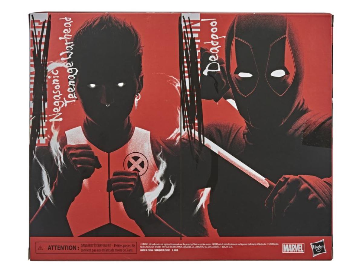 X-Men 20th Anniversary Marvel Legends Deadpool & Negasonic Teenage Warhead