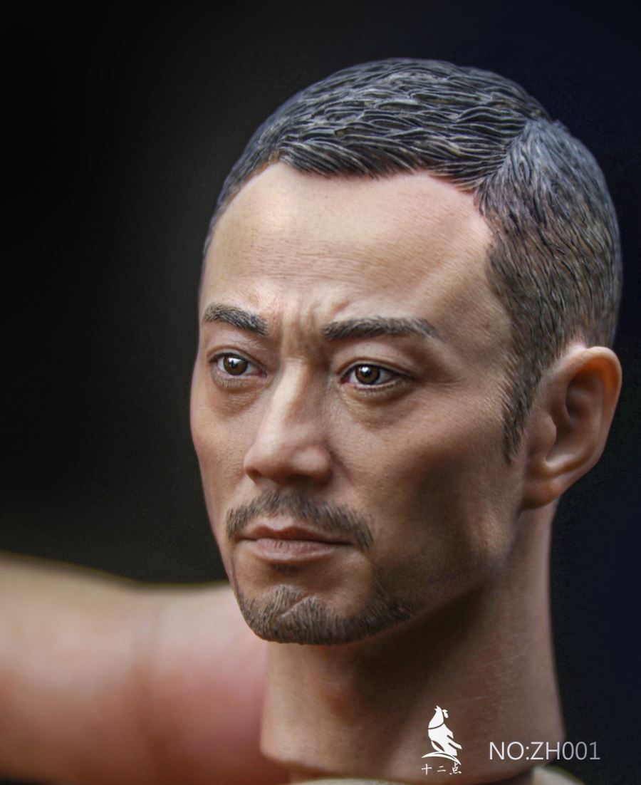 Tough Guy Head Sculpture 1/6