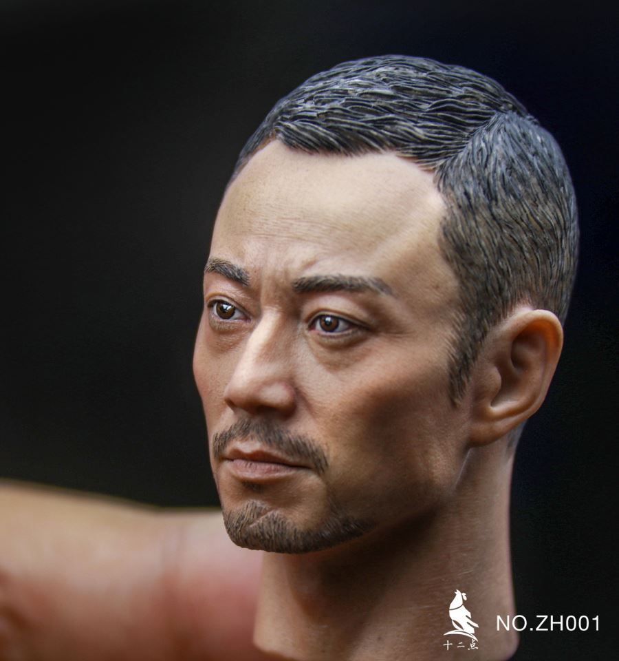 Tough Guy Head Sculpture 1/6