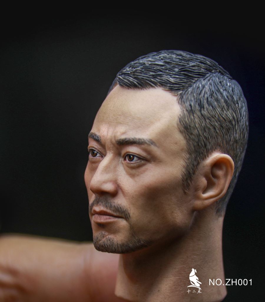 Tough Guy Head Sculpture 1/6