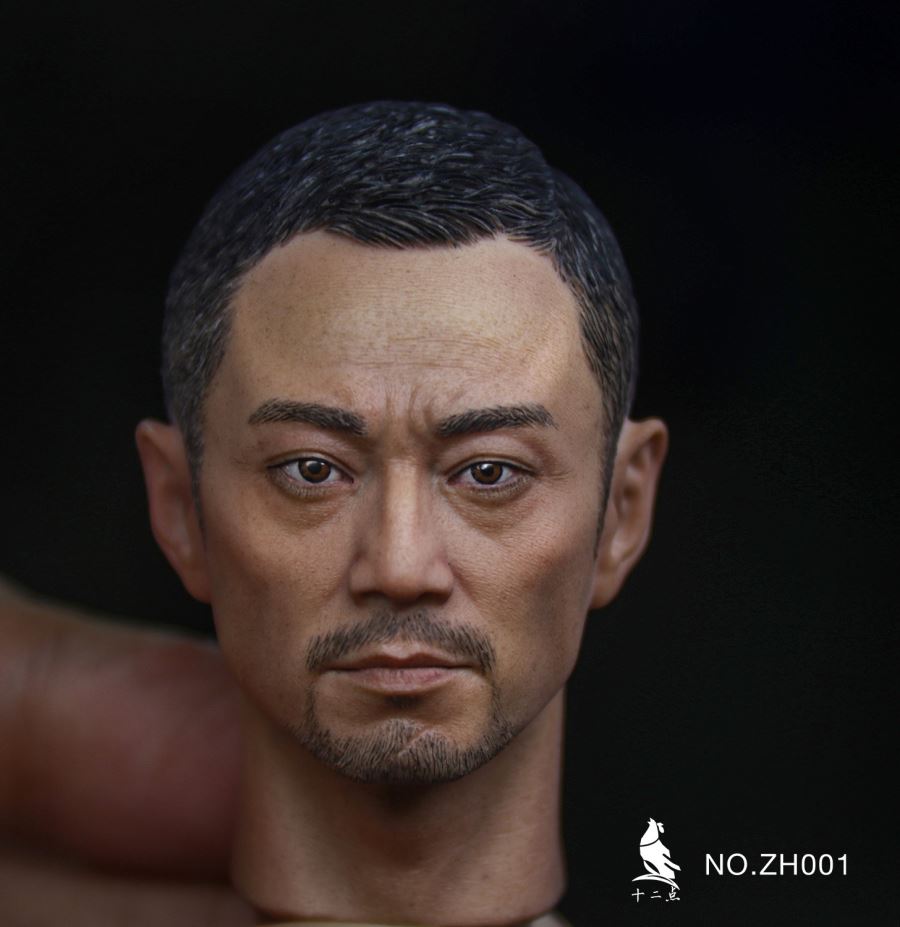 Tough Guy Head Sculpture 1/6