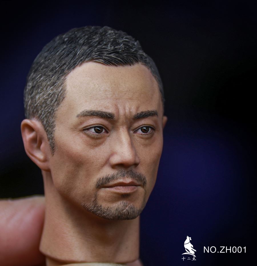 Tough Guy Head Sculpture 1/6