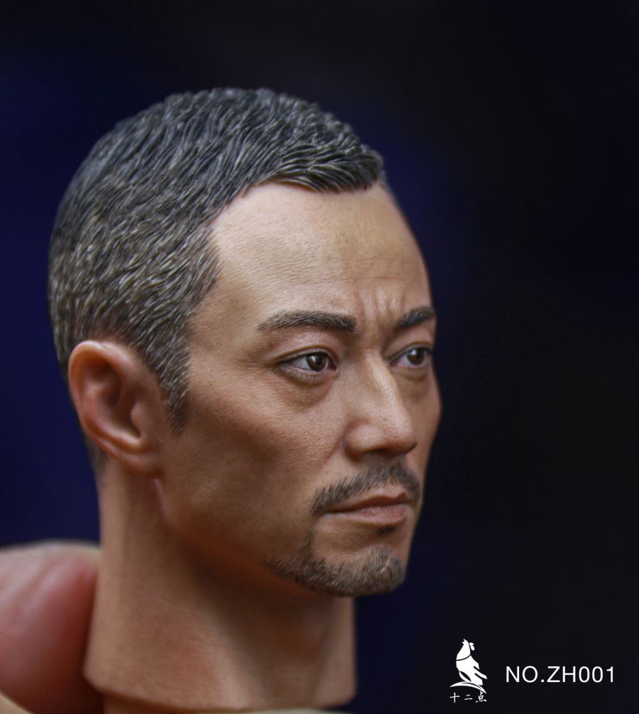 Tough Guy Head Sculpture 1/6
