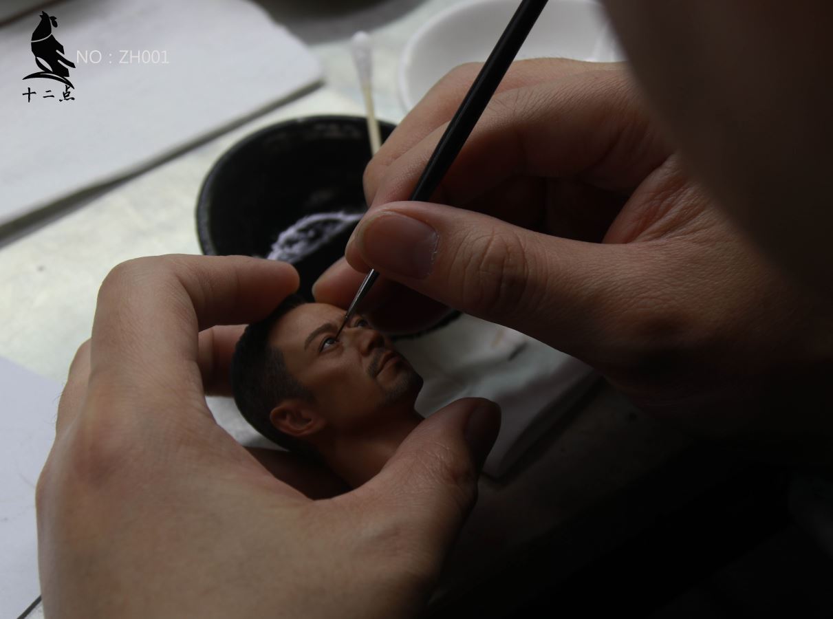 Tough Guy Head Sculpture 1/6