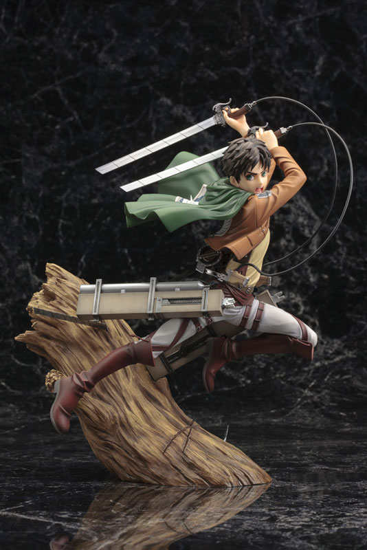 ARTFX J Attack on Titan Eren Yeager Renewal Package ver. 1/8