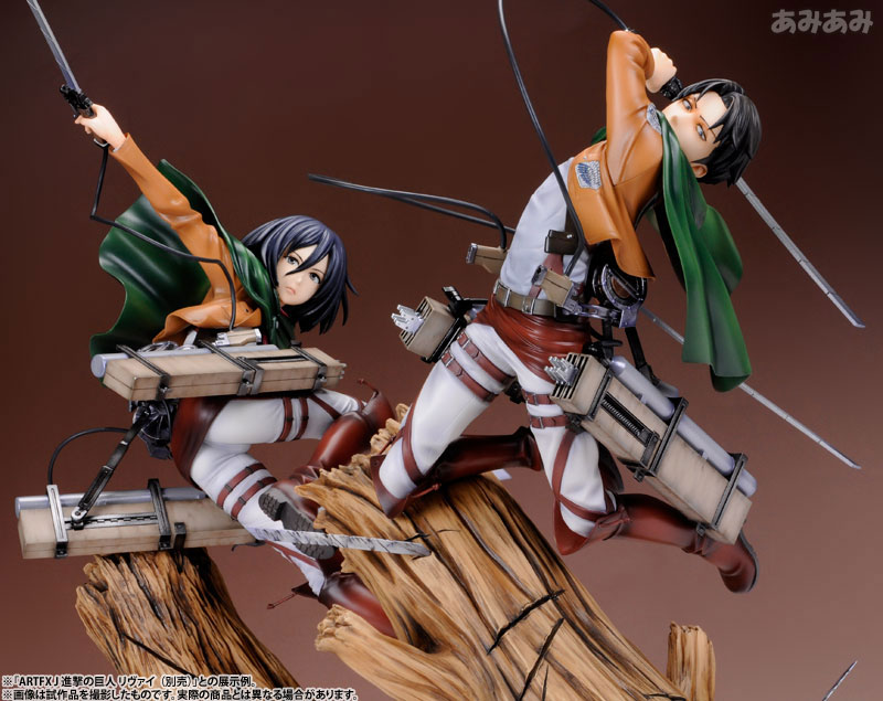 ARTFX J Attack on Titan Mikasa Ackerman Renewal Package ver. 1/8