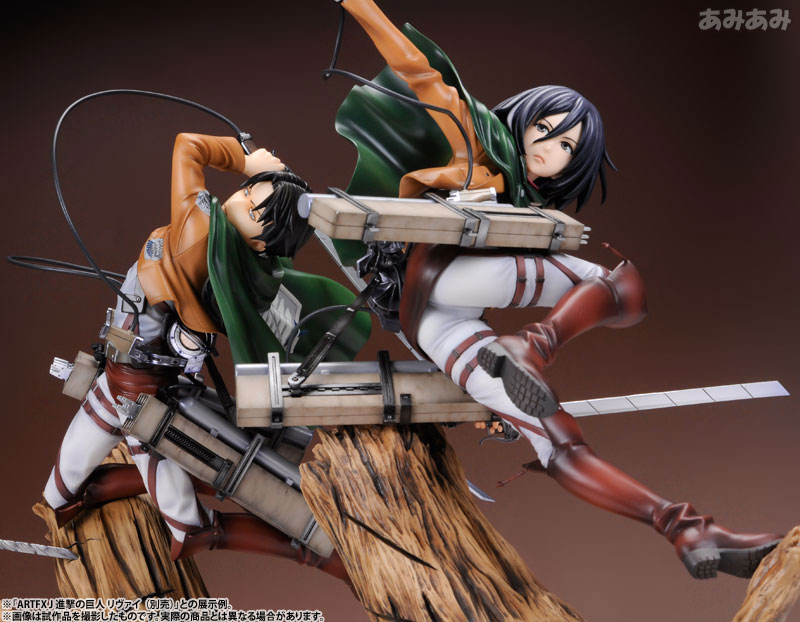 ARTFX J Attack on Titan Mikasa Ackerman Renewal Package ver. 1/8