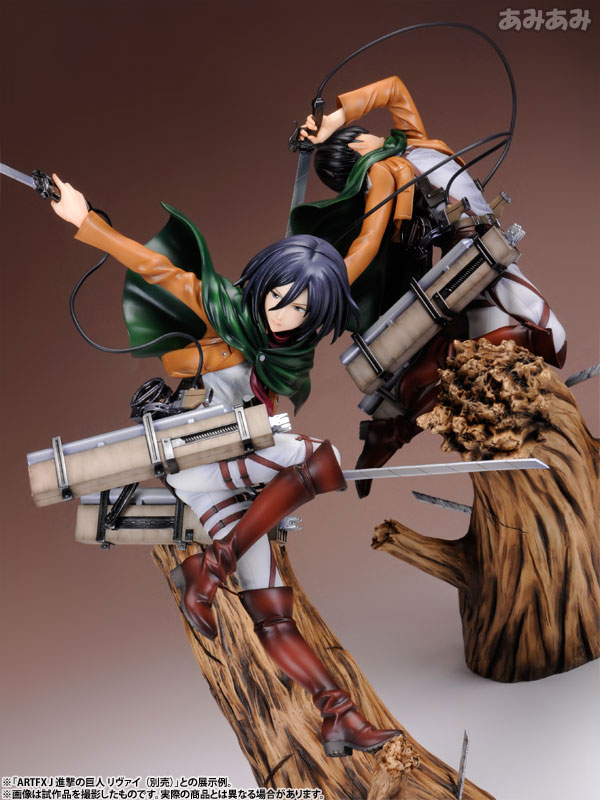 ARTFX J Attack on Titan Mikasa Ackerman Renewal Package ver. 1/8