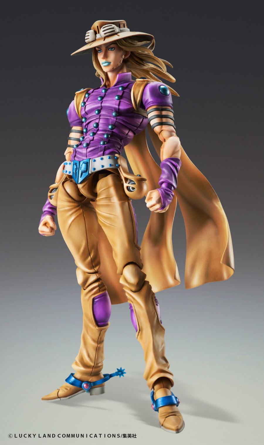 JoJo's Bizarre Adventure Part.VII Steel Ball Run - Super Action Statue Gyro Zeppeli -Ver1.5-