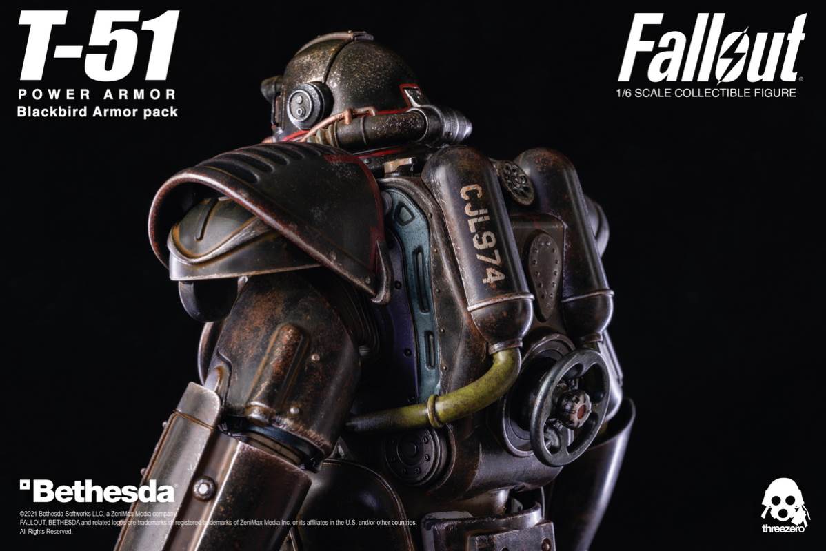 Fallout T‐51 Blackbird Power Armor