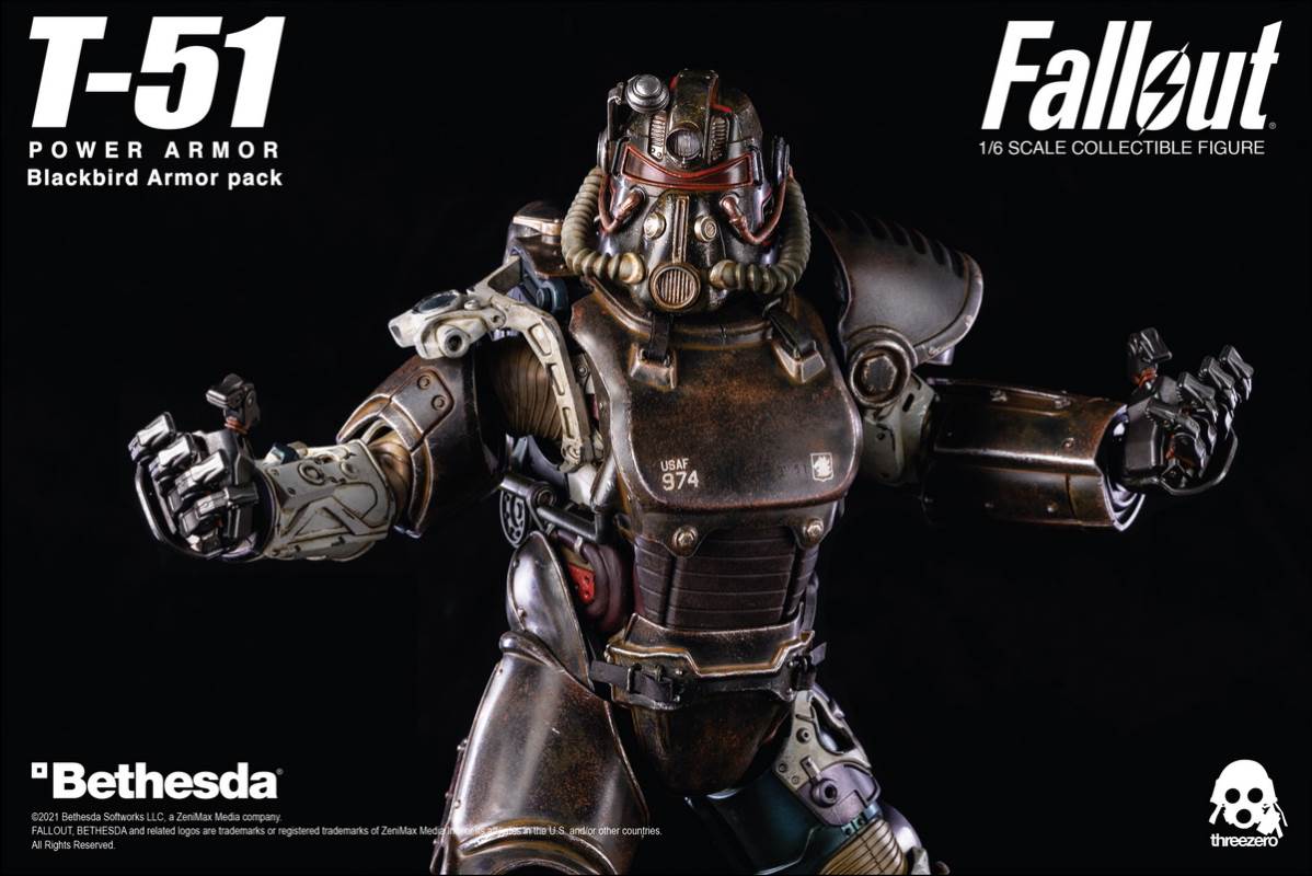 Fallout T‐51 Blackbird Power Armor