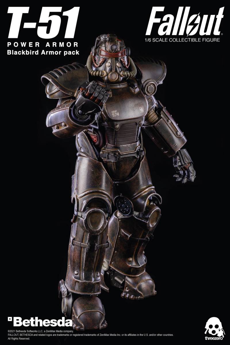 Fallout T‐51 Blackbird Power Armor