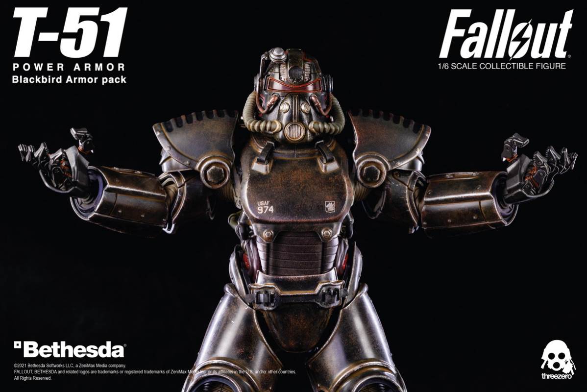 Fallout T‐51 Blackbird Power Armor