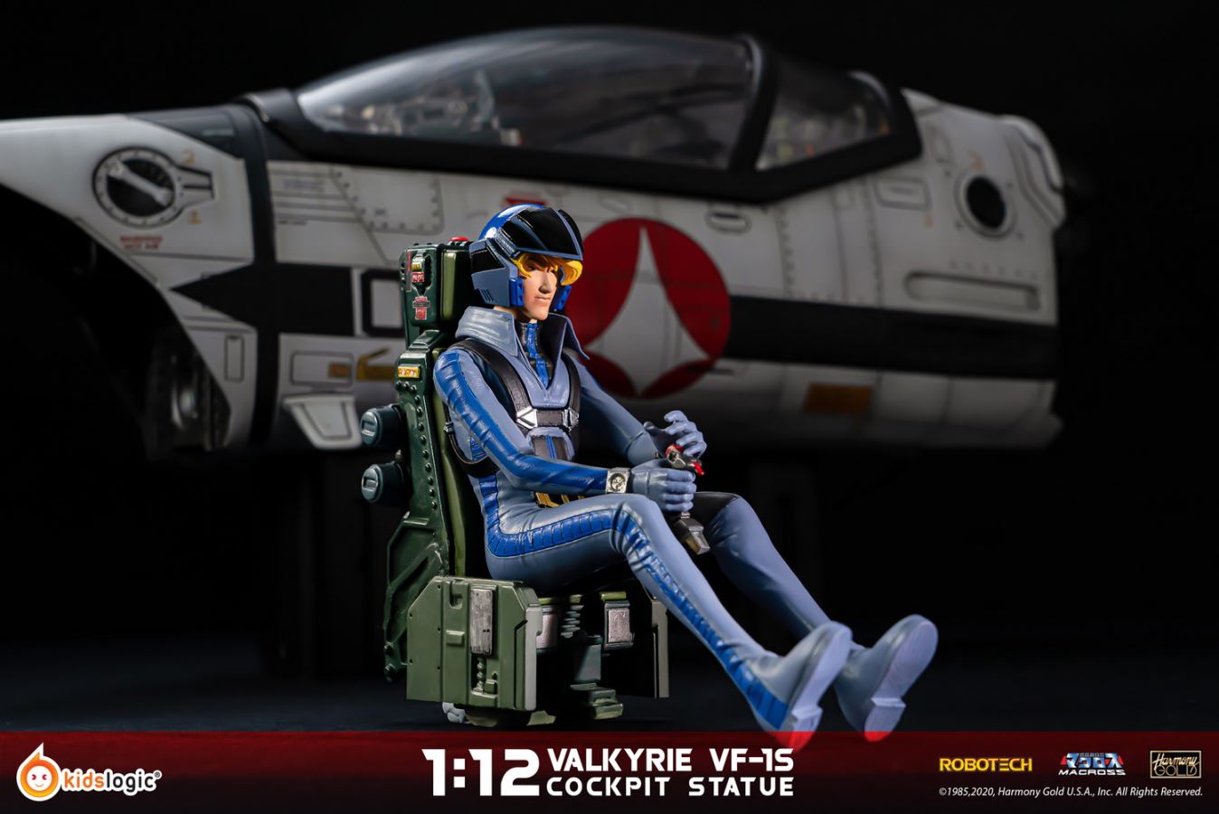 ST18 1/12 Robotech Macross Valkyrie VF-1S Cockpit Statue