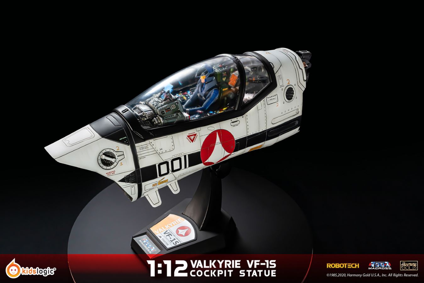 ST18 1/12 Robotech Macross Valkyrie VF-1S Cockpit Statue