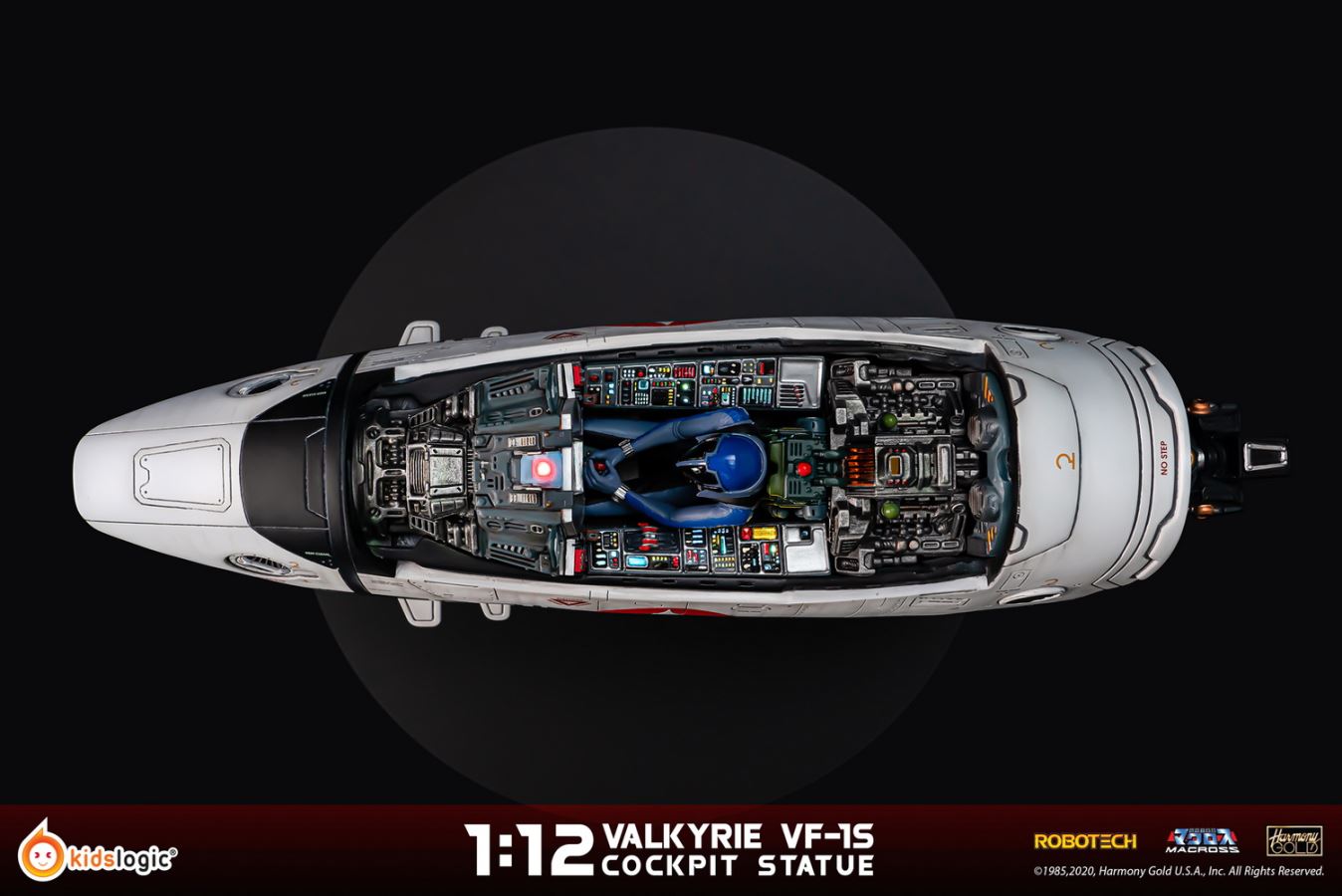 ST18 1/12 Robotech Macross Valkyrie VF-1S Cockpit Statue