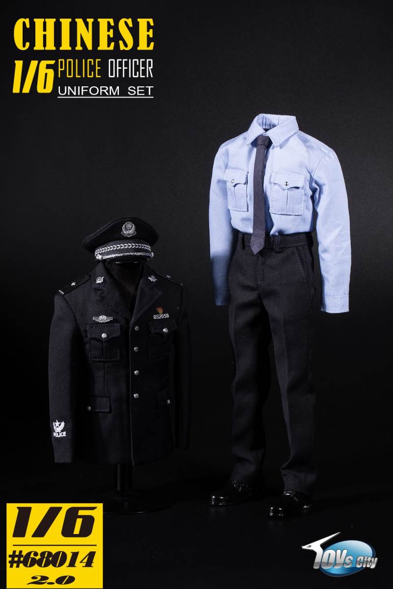 1/6 Chinese Police Office Uniform Set 2.0