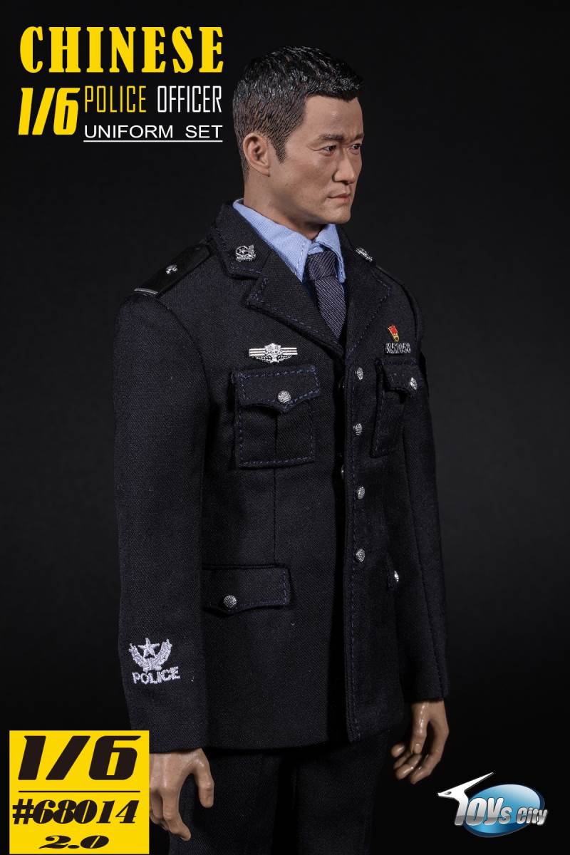 1/6 Chinese Police Office Uniform Set 2.0