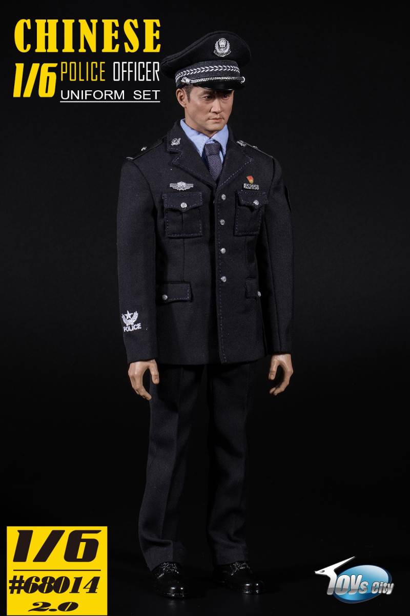 1/6 Chinese Police Office Uniform Set 2.0