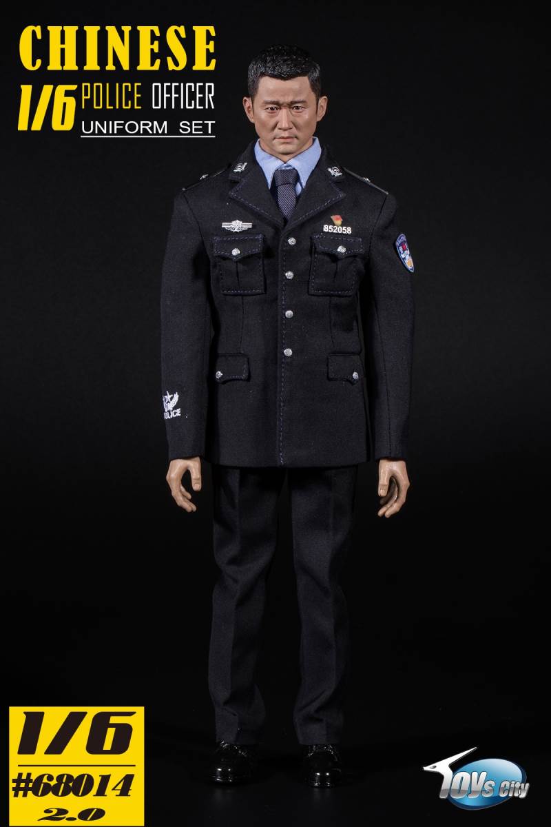 1/6 Chinese Police Office Uniform Set 2.0