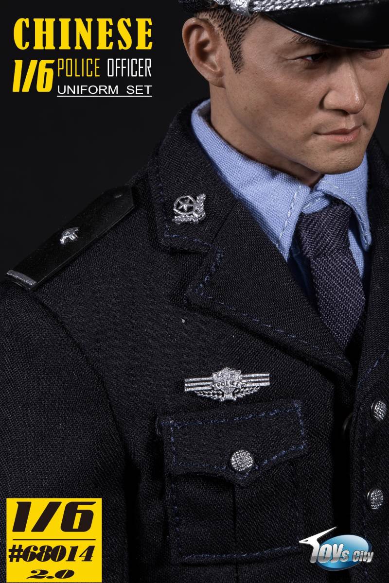 1/6 Chinese Police Office Uniform Set 2.0
