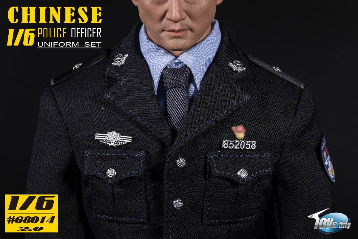 1/6 Chinese Police Office Uniform Set 2.0