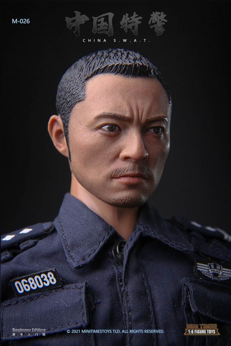 1/6 Chinese SWAT movable doll