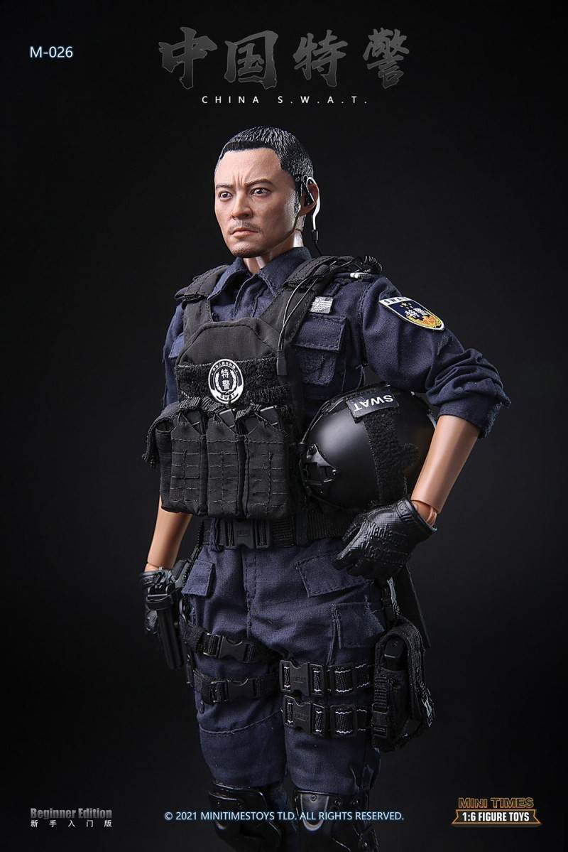 1/6 Chinese SWAT movable doll