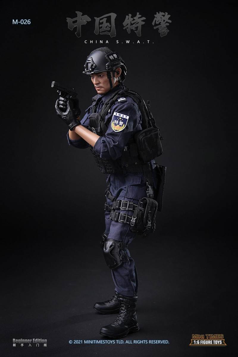1/6 Chinese SWAT movable doll