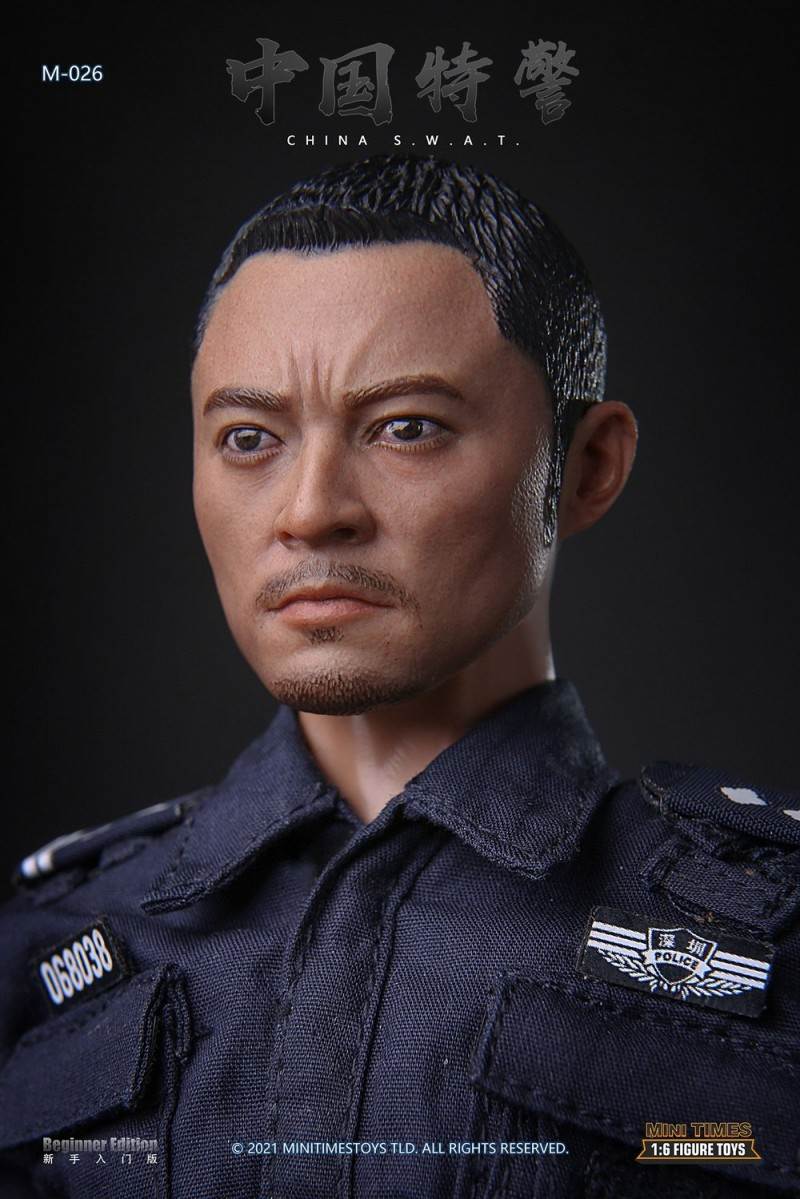 1/6 Chinese SWAT movable doll