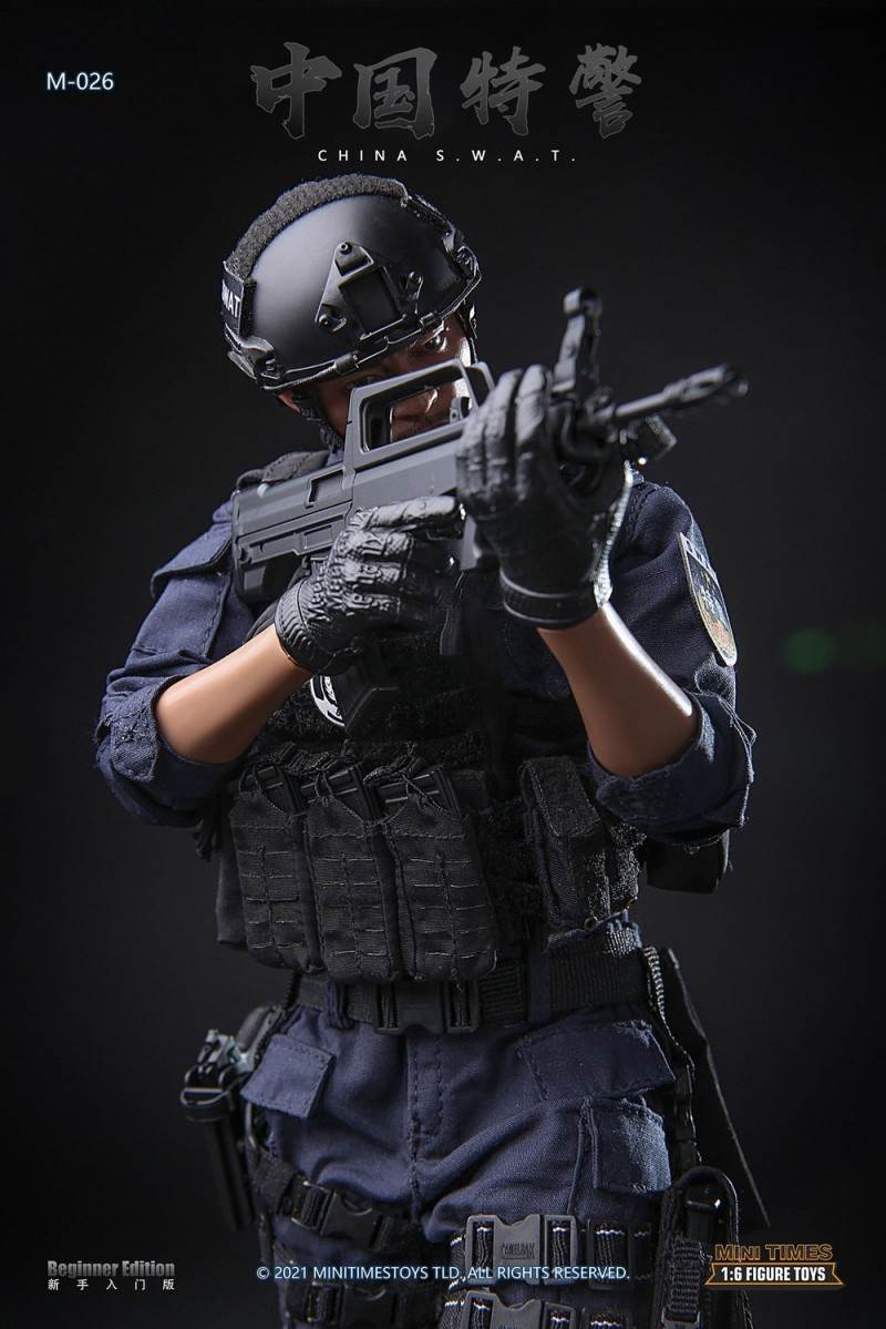 1/6 Chinese SWAT movable doll