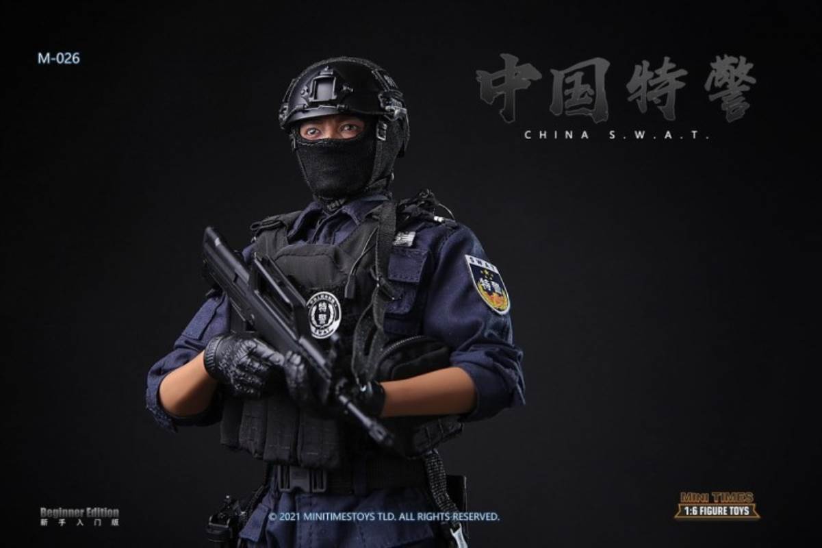 1/6 Chinese SWAT movable doll