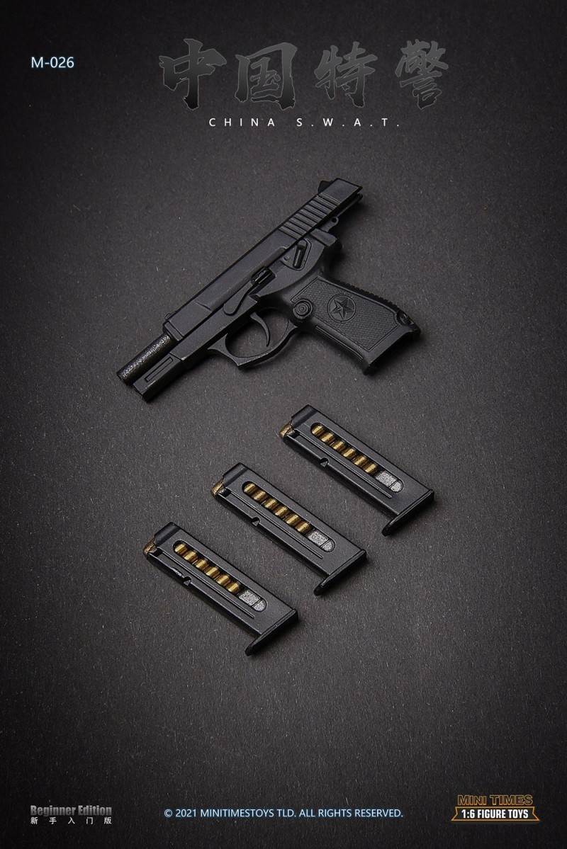 1/6 Chinese SWAT movable doll