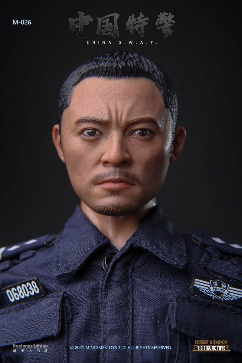 1/6 Chinese SWAT movable doll